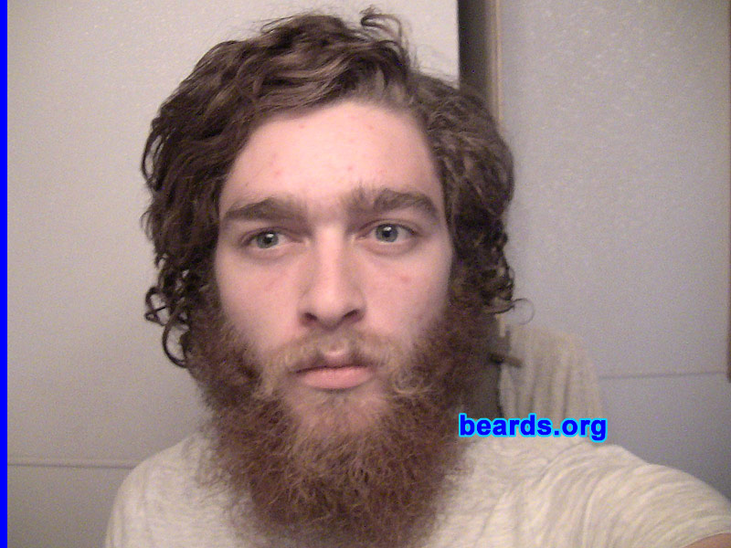 Anthony O.
Bearded since: 2011. I am an experimental beard grower.

Comments:
I have just wanted to grow a beard since I was little. I finally got old enough.  So I tried it.

How do I feel about my beard? It feels cool to have a beard.  It's slightly awkward since it makes me seem a lot older than I am, but that's also a good thing in different situations.  So it's pretty cool all around.
Keywords: full_beard