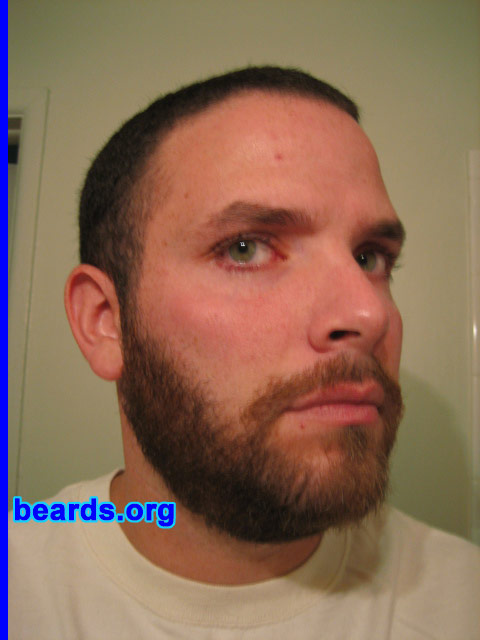 Christopher C.
Bearded since: 1995.  I am a dedicated, permanent beard grower.

Comments:
I grew my beard because every real man should have a beard.

How do I feel about my beard?  Mustache could be thicker.  It's God punishing me for my sins.
Keywords: full_beard