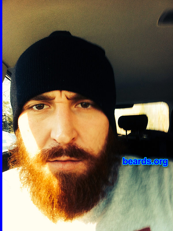 Dan W.
Bearded since: 2013. I am an experimental beard grower.

Comments:
Why did I grow my beard? Looks bad@ss!!!

How do I feel about my beard? It's my best friend!
Keywords: full_beard