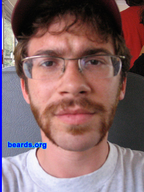Josh
Bearded since: 2002.  I am an occasional or seasonal beard grower.

Comments:
I grew my beard because:
1. My dad had one. 
2. I look five years younger than I really am without one. 
3. I think they are awesome.

How do I feel about my beard?  It's okay.  I wish it were fuller, but hopefully in time it will be.
Keywords: mutton_chops soul_patch