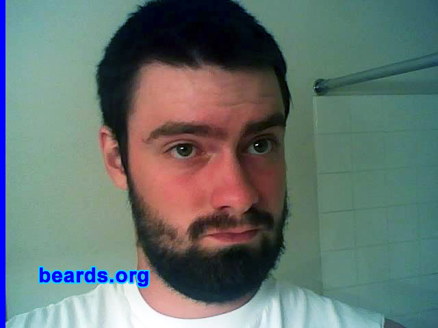 Alex B.
Bearded since: 2008.  I am a dedicated, permanent beard grower.

Comments:
I grew my beard for warmth, style, and to follow in my father's footsteps.

How do I feel about my beard?  I love it.  It is a manly feeling to shampoo your face.  Ha ha.
Keywords: full_beard