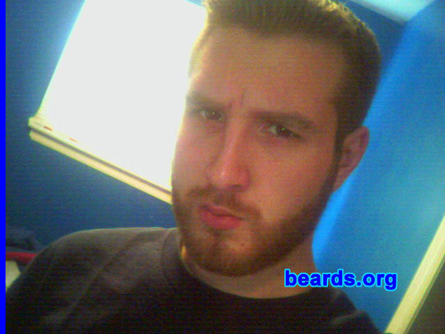 Jeff
Bearded since: 2003.  I am a dedicated, permanent beard grower.

Comments:
I grew it because my girlfriend said it would look sexy. Eventually lost the girlfriend, but kept the beard!

How do I feel about my beard?  Confident and sexually stimulated.
Keywords: full_beard