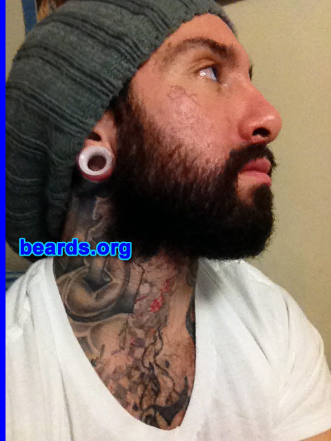 Jaime A.C.
Bearded since: 2008. I am an experimental beard grower.

Comments:
Why did I grow my beard? Accidentally.  Overworking and had no time to shave.  So I let it grow out and liked it.

How do I feel about my beard? I love it.
Keywords: full_beard