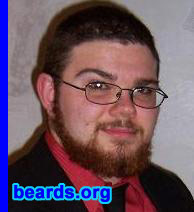 Michael
Bearded since: 2005.  I am a dedicated, permanent beard grower.

Comments:
I had always wanted to grow a beard ever since I was really young, but I never got the chance to until I was twenty years old.  What happened was, once I was able to grow a beard, my Catholic high school put the nix on that idea!  So after I graduated from high school I was all set on growing it out...but my job at the time had other plans for me and instituted a "no facial hair" policy (with the exception for wussy moustaches).
 
I was utterly dejected.  However, my time to shine came in 2005 when I accepted a better job, and part of the reason why it was better was because it didn't have a lousy facial hair policy!  So I let my beard grow and grow and grow, and ever since 2005 I have been experimenting with all different sorts of styles and lengths.
 
I hope I never have to live beardless again.

How do I feel about my beard?  Other than the fact that it can become very scraggly when long, I am fully satisfied with it. 

Strangely, though, my beard is red while the rest of my hair is brown. Strange, but cool!
Keywords: full_beard
