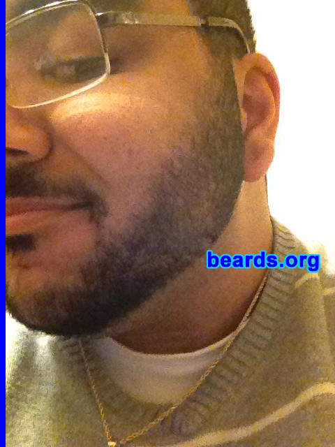 Jonathan C.
Bearded since: 2012. I am an experimental beard grower.

Comments:
I have always wanted a beard and I just want to keep it but don't know if I should keep it!!!

How do I feel about my beard? I just absolutely love my beard!!! I been bearded since October 20, 2012 and I am still growing the beard!!!
Keywords: full_beard