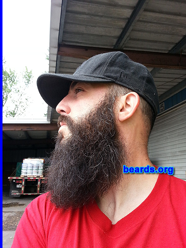 Kristopher
Bearded since: 2012. I am an occasional or seasonal beard grower.

Comments:
Why did I grow my beard? Because I can.

How do I feel about my beard? Wish it were thicker.
Keywords: full_beard