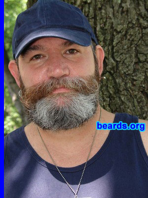 Philip
Bearded since: 1981. I am a dedicated, permanent beard grower.

Comments:
I grew my beard because I loved the look of men with beards. I wanted to be one of those men. I love my beard. It makes me feel desirable and sensuous. 
Keywords: full_beard