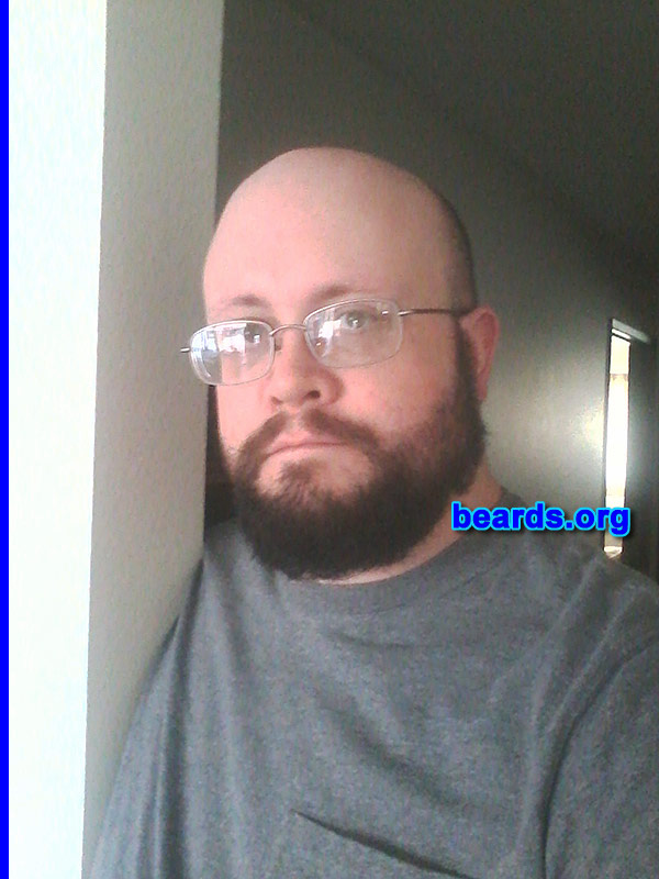Eric
Bearded since: 2000. I am a dedicated, permanent beard grower.

Comments:
Why did I grow my beard? When I started to grow my beard, it wasn't in fashion like it is now. Beards are a man's way of showing his manliness. I am losing my hair.  So it is also a great way to take focus off my head.

How do I feel about my beard? I want it to grow to "EPIC" status. I like my beard. No complaints here.
Keywords: full_beard