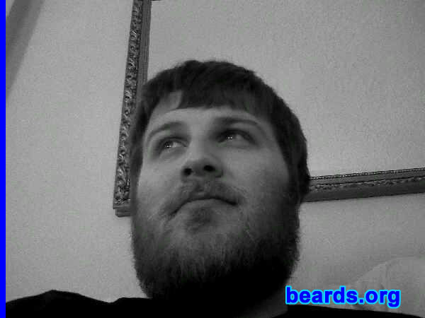 Joshua
Bearded since: 2005.  I am an experimental beard grower.

Comments:
I grew my beard to make lesser men run in fear.

How do I feel about my beard? Arthur, my beard, is like a brother to me.
Keywords: full_beard