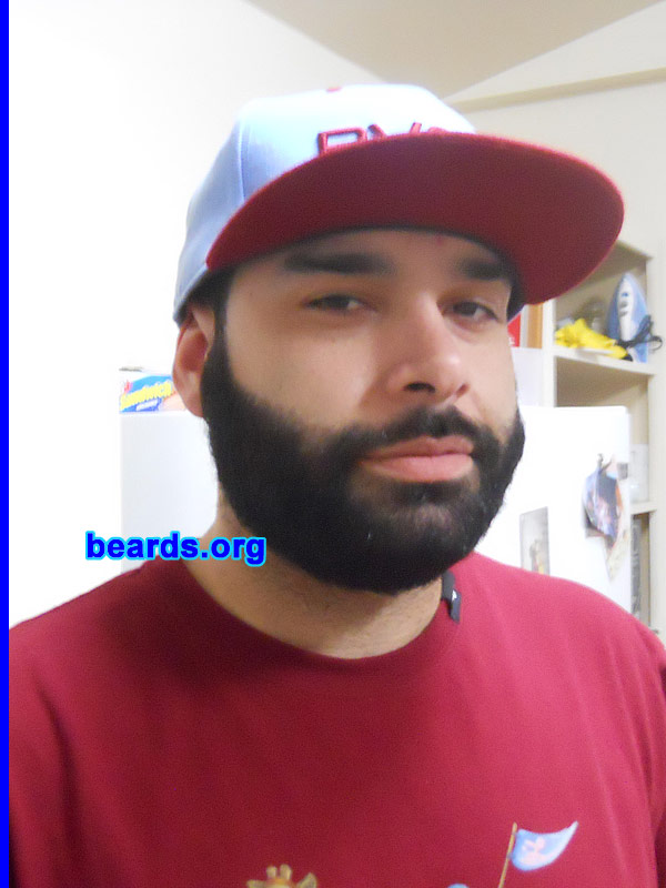 Leho W.
Bearded since: 2008. I am a dedicated, permanent beard grower.

Comments:
I grew my beard because in high school all I could grow was a mustache.

How do I feel about my beard? I'm happy with my beard, but there is room for improvement.
Keywords: full_beard