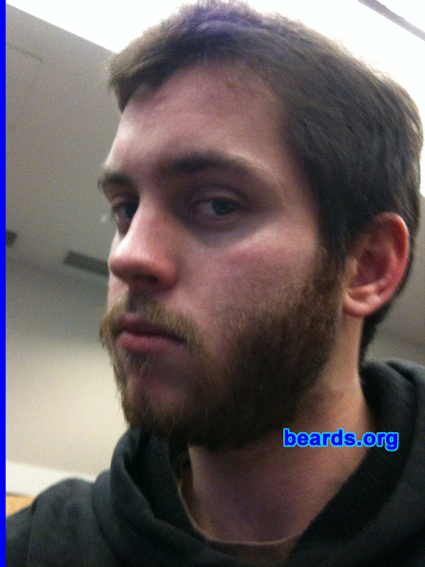 Eric
Bearded since: 2009.  I am an experimental beard grower.

Comments:
I grew my beard to get ready for ski season.

How do I feel about my beard? I like it for the most part. I will probably become a seasonal beard grower after this experience.
Keywords: full_beard