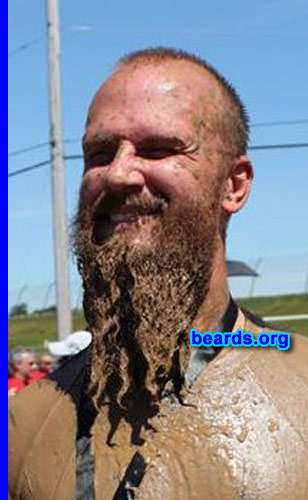 Ed
Bearded since: 2012. I am an experimental beard grower.

Comments:
Why did I grow my beard? Started as a bar bet with my brother. I won and continue to win.

How do I feel about my beard? What started out as an experiment has turned into a full-fledged desire to forever remain bearded and continues to serve as a lady magnet and conversation starter.
Keywords: full_beard