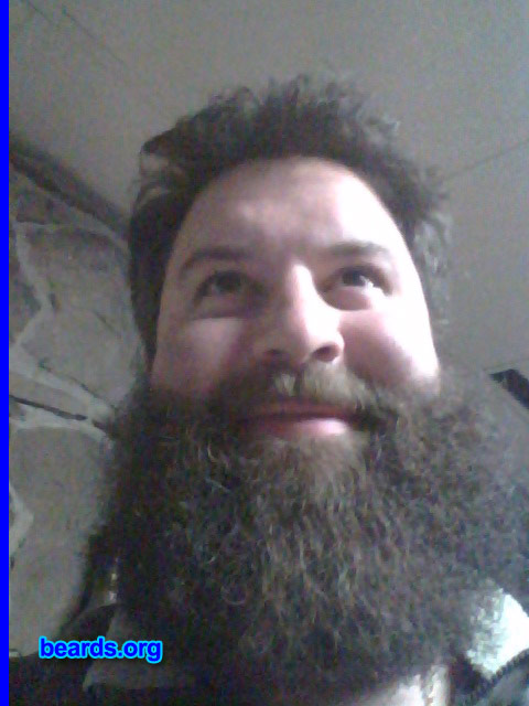 Jamie B.
Bearded since: birth. I am a dedicated, permanent beard grower.

Comments:
Why did I grow my beard? It grows so fast, I couldn't afford to keep buying razors!

How do I feel about my beard? My beard would kick my butt if I tried to shave it...
Keywords: full_beard