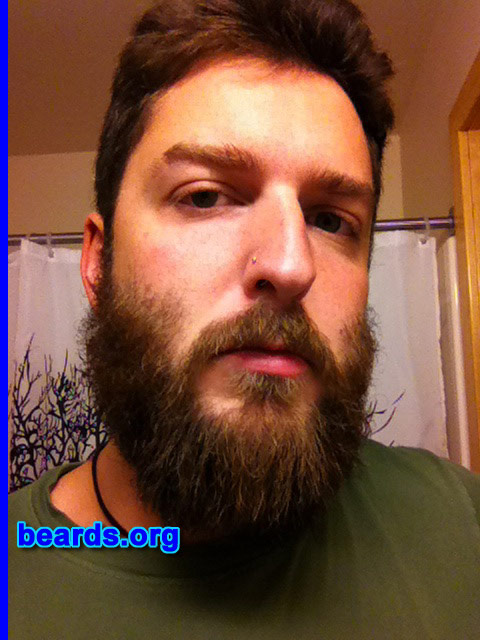 Mark L.
Bearded since: 2013. I am a dedicated, permanent beard grower.

Comments:
Why did I grow my beard? I just don't feel like myself without a beard.

How do I feel about my beard? I love my beard.  Just can't wait until it gets even fuller.
Keywords: full_beard