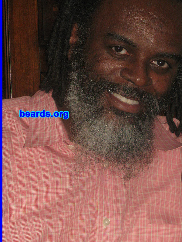 Shelton H.
Bearded since: 1977. I am a dedicated, permanent beard grower.

Comments:
I grew my beard because I can't shave.

How do I feel about my beard?  I love it...it's part of my body, like an arm or leg.
Keywords: full_beard