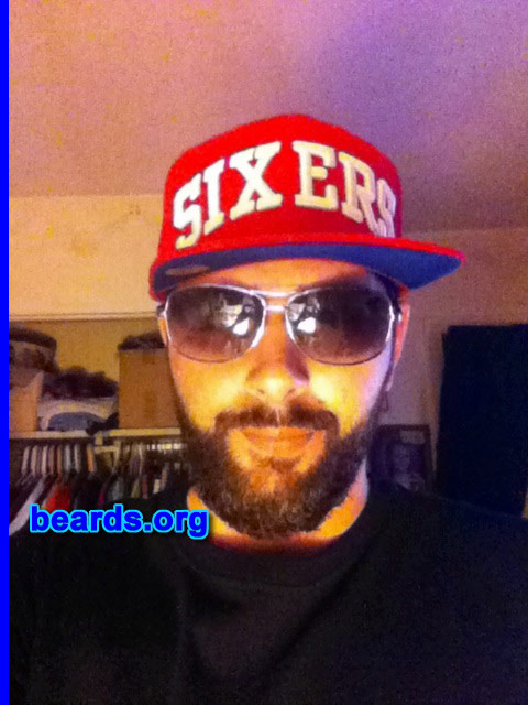Steve S.
Bearded since: 2006. I am a dedicated, permanent beard grower.

Comments:
Why did I grow my beard? Not a big fan of the clean shaven look. My dad has a beard so I figured I would grow one. And once I started, I loved the look and feel.

How do I feel about my beard? I love it and so do the the ladies.
Keywords: full_beard