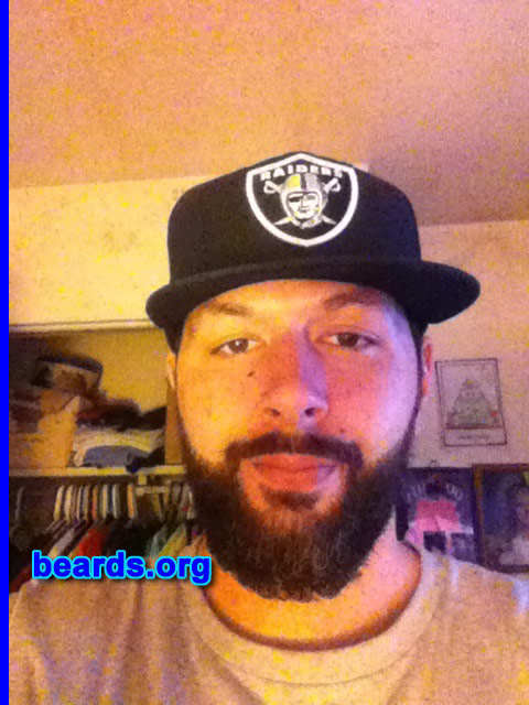 Steve S.
Bearded since: 2006. I am a dedicated, permanent beard grower.

Comments:
Why did I grow my beard? Not a big fan of the clean shaven look. My dad has a beard so I figured I would grow one. And once I started, I loved the look and feel.

How do I feel about my beard? I love it and so do the the ladies.
Keywords: full_beard
