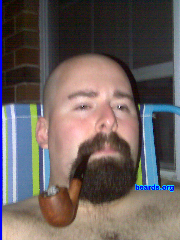 Tom
Bearded since: 1996.  I am a dedicated, permanent beard grower.

Comments:
I grew my beard because I love the way that it looks on me.

How do I feel about my beard?  LOVE IT!
Keywords: goatee_mustache