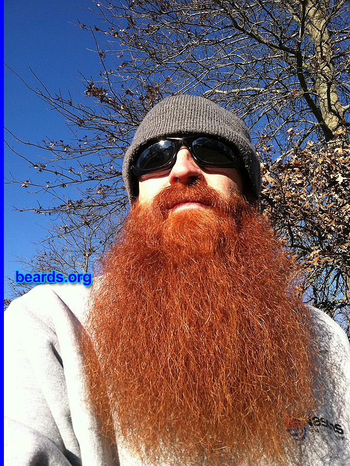 Brian M.
Bearded since:  2010. I am a dedicated, permanent beard grower.

Comments:
Why did I grow my beard? Because I can.

How do I feel about my beard? It's glorious.  LOL.
Keywords: full_beard