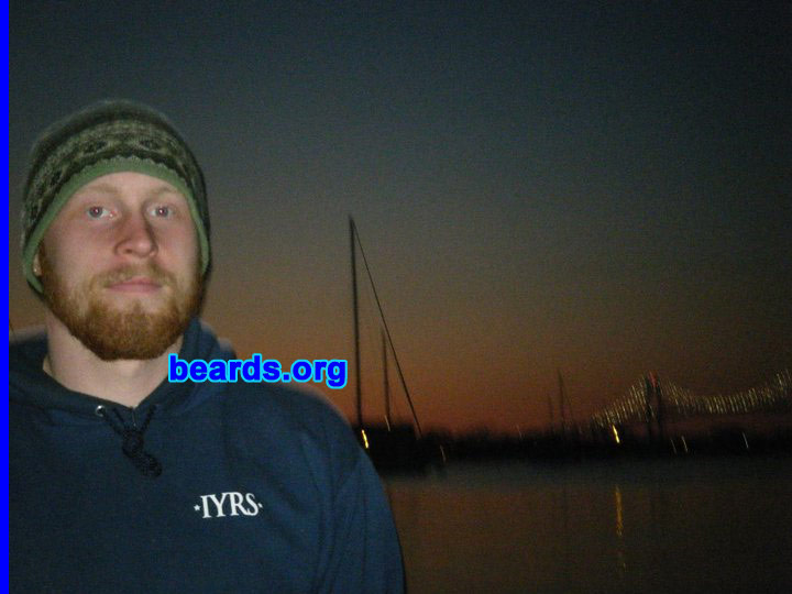 Zach
Bearded since: 2010.  I am an experimental beard grower.

Comments:
I grew my beard because I hated shaving and wanted to see how I looked with a beard.

How do I feel about my beard?  I love it.  I wish it were a little thicker on the sides, but all together awesome.
Keywords: full_beard