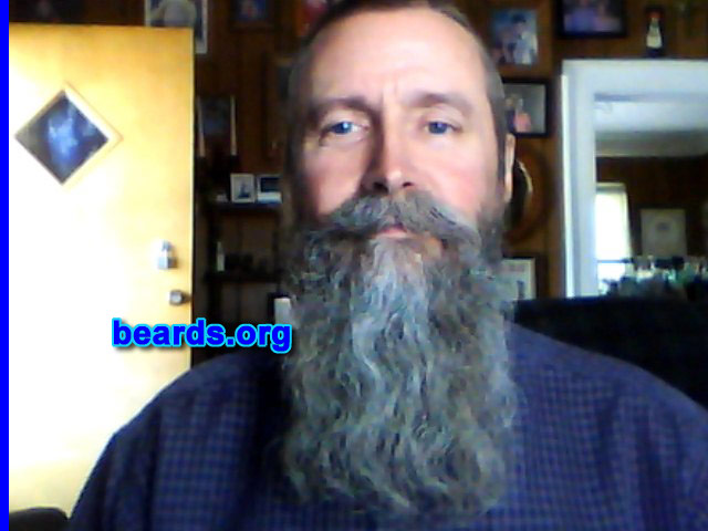 William D.S.
Bearded since: 2012/09/01. I am a dedicated, permanent beard grower.

Comments:
Why did I grow my beard? It's in the will of God, distinction between the sexes.  History shows shaving to be pagan and God gave the man the beard. He expects the man to grow it.

How do I feel about my beard? Wish I had never shaved, ever.
Keywords: full_beard