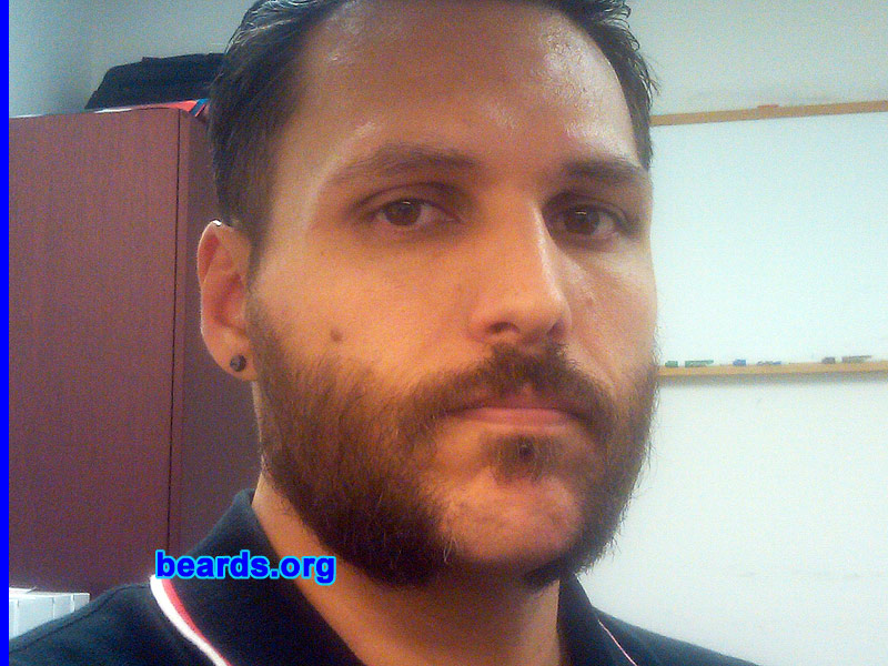 Brian
Bearded since: 2012. I am an experimental beard grower.

Comments:
Why did I grow my beard? Wanted the "Lemmy".

How do I feel about my beard? Decent. Came out all right.
Keywords: mutton_chops soul_patch