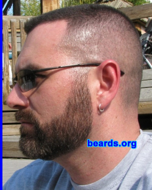 Jim
Bearded since: 2008.  I am an experimental beard grower.

Comments:
Have had a goatee for over ten years. Wanted to try a beard for a change.
Keywords: full_beard