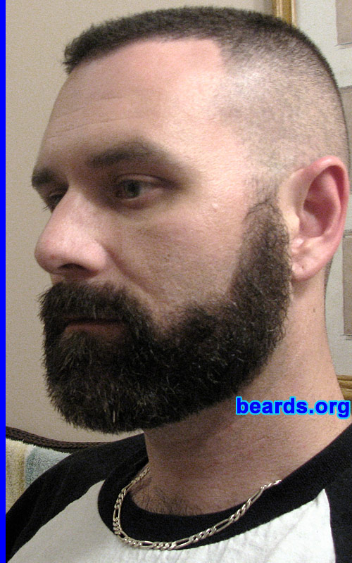Jim
Bearded since: 1998.  I am an experimental beard grower.

Comments:
Had a goatee and wanted to try a beard for a change.

How do I feel about my beard? Love the beard. Trying to grow it out to see how I like it.
Keywords: full_beard