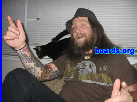 Michael
Bearded since: 2001.  I am a dedicated, permanent beard grower.

Comments:
I grew my beard because I enjoy the creativity side of it and the feel.

How do I feel about my beard?  I love it.
Keywords: full_beard