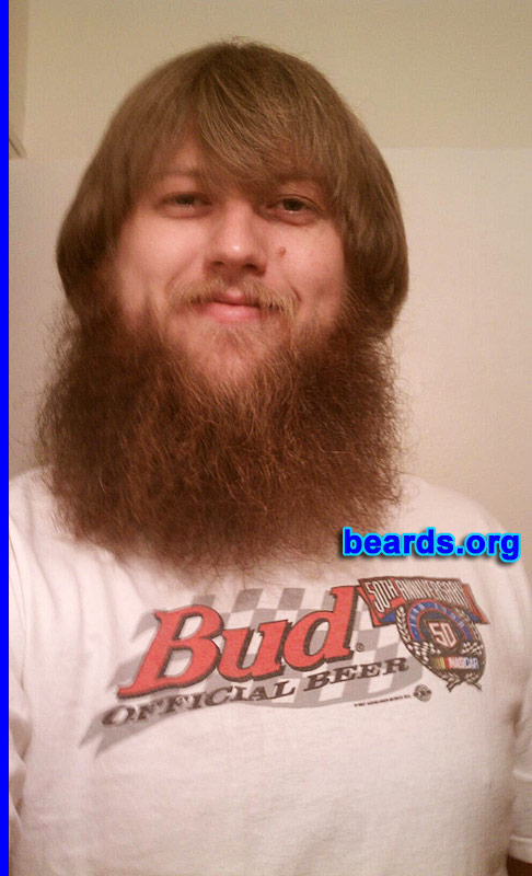 Richard M.
Bearded since: 2011. I am a dedicated, permanent beard grower.

Comments:
I decided to grow my beards after being diagnosed with brain disease (cervical dystonia).

How do I feel about my beard? I love my beard.
Keywords: full_beard