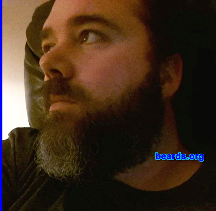 Sean G.
Bearded since: 2013. I am a dedicated, permanent beard grower.

Comments:
Why did I grow my beard? I grew my beard to rebel against society in a way. Society tries to put you in a box. Beards have almost become taboo to some. So I grow my beard because it's my right as a man.

How do I feel about my beard? Love it! Excited to see how it continues to grow out.
Keywords: full_beard