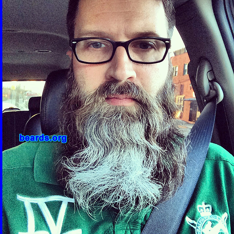Brett S.
Bearded since: 2013. I am an experimental beard grower.

Comments:
Why did I grow my beard? Because I can.

How do I feel about my beard? I like it. Positive experience.
Keywords: full_beard