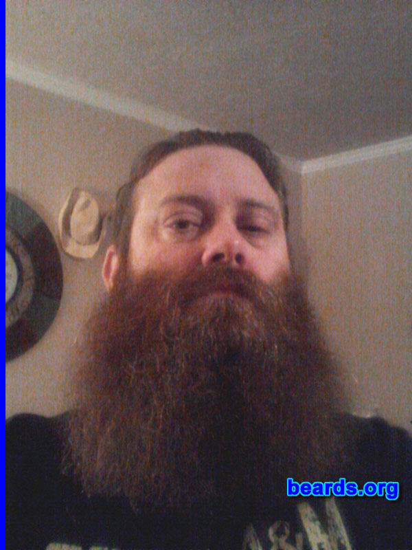 Chad
Bearded since: 2013. I am a dedicated, permanent beard grower.

Comments:
Why did I grow my beard? I am going for terminal growth.

How do I feel about my beard? Oh, I love it. Just hit the year mark of no shaving.
Keywords: full_beard