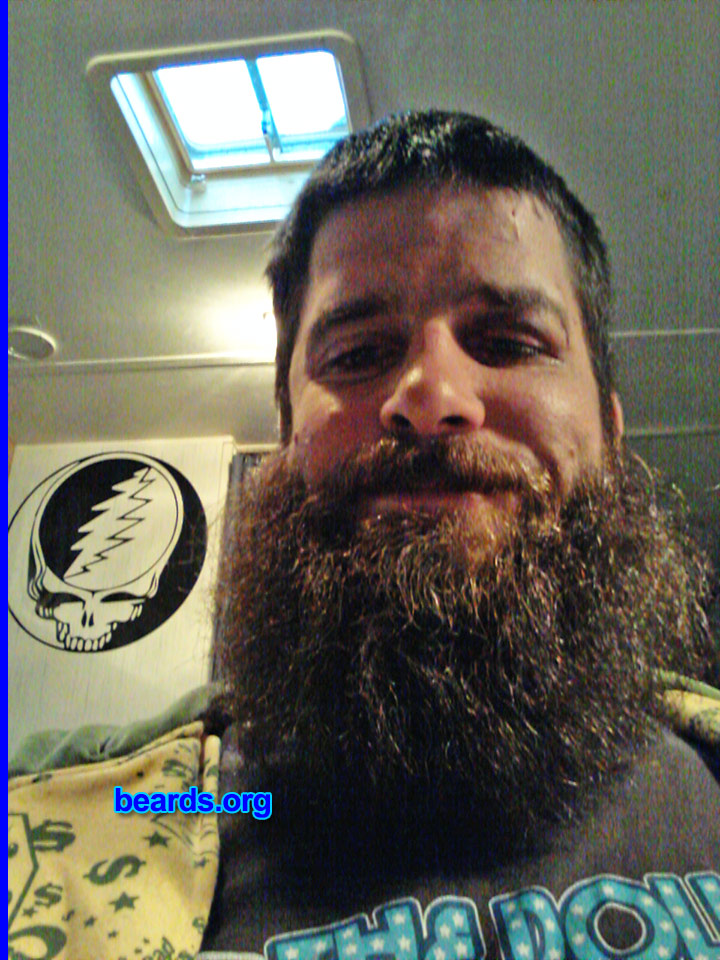 Chad
Bearded since: 2013. I am a dedicated, permanent beard grower.

Comments:
Why did I grow my beard? Because I like the distinguished look.

How do I feel about my bead? Real good. We got a good thing going on!
Keywords: full_beard