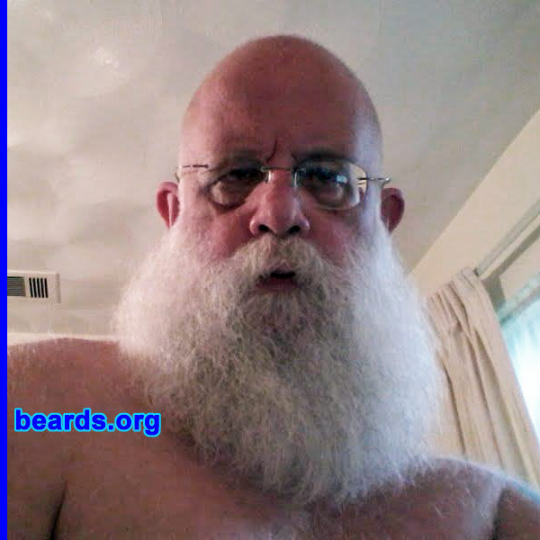 David John L.
Bearded since: 1978. I am a dedicated, permanent beard grower.

Comments:
Why did I grow my beard? Didn't like the way my chin looked. Grew my beard when I went off to college.

How do I feel about my beard? Like it just fine.  Have had it for thirty-four years and don't plan on ever getting rid of it. I let it get long for about a year and a half.  Recently trimmed it back to a length I like better.
Keywords: full_beard