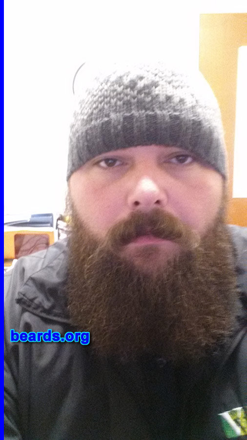 David M.
Bearded since: 2012. I am a dedicated, permanent beard grower.

Comments:
Why did I grow my beard? Something was missing!

How do I feel about my beard? The most important thing to me is how much my wife loves it! She says it has magical powers.  LOL.
Keywords: full_beard