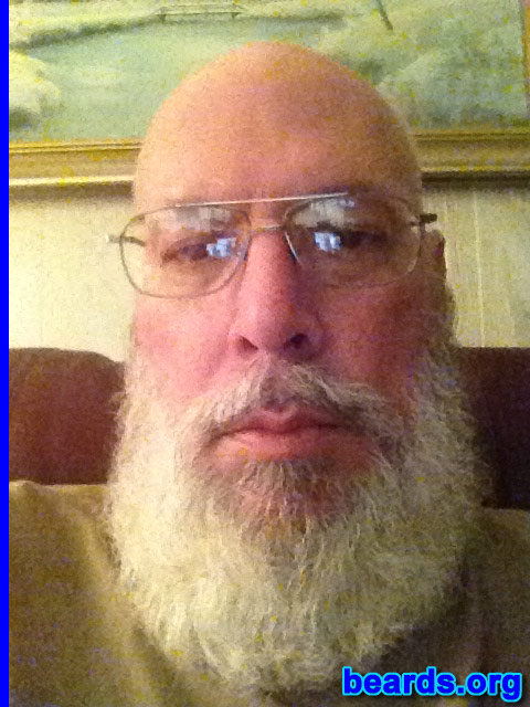 David
Bearded since: April 15, 2013. I am an experimental beard grower.

Comments:
Why did I grow my beard? Tired of shaving.

How do I feel about my beard? Love it!!!
Keywords: full_beard