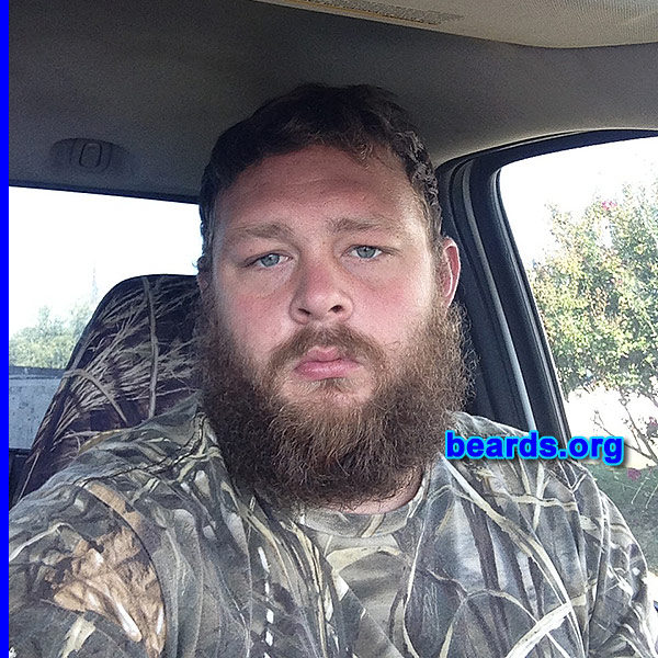 Drew M.
Bearded since: 2012. I am a dedicated, permanent beard grower.

Comments:
Why did I grow my beard? To be who I want to be.  Let it grow.

How do I feel about my beard? I love it.
Keywords: full_beard