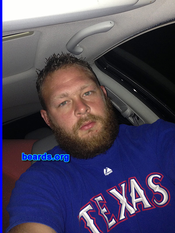 Drew M.
Bearded since: 2012. I am a dedicated, permanent beard grower.

Comments:
Why did I grow my beard? It's who I am.

How do I feel about my beard? It's great.  Couldn't imagine going without it.
Keywords: full_beard