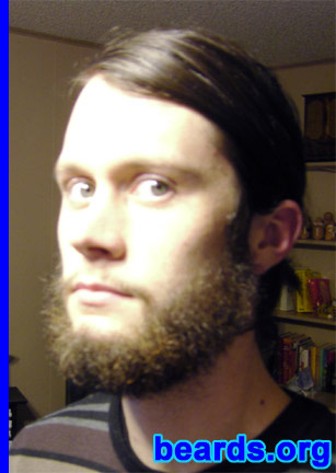 Justin
Bearded since: 2005. I am an occasional or seasonal beard grower.

Comments:
I grew my beard because I was going for the ol' sea captain look.

How do I feel about my beard? I feel good...and a little hungry. 
