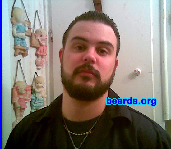 Jay
Bearded since: 2006.  I am an occasional or seasonal beard grower.

Comments:
I originally grew my beard to see if I could.  Now that I have grown a nice prominent beard, I have decided to keep it for a while, maybe grow it about 6-8 inches long or so.

I think my beard is looking pretty good.   I wish it were a little thicker but other than that, I think it is looking really good.
Keywords: full_beard