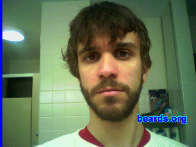 Joel Witwer
Bearded since: 2007.  I am a dedicated, permanent beard grower.

Comments:
I grew my beard because I am hairy all over, so it fit me perfectly.  I started shaving when I was 13 and I was in the shaving trap in middle school and high school.  I hope I don't get any more hairy.

How do I feel about my beard?  I love my beard.  I am going to keep it well trimmed.
Keywords: full_beard