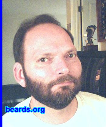 John
Bearded since: 2005.  I am a dedicated, permanent beard grower.

Comments:
I grew my beard because, after a military career that demanded daily shaving, I was ready to toss the razor.

How do I feel about my beard?  I think it balances out my mug pretty well.
Keywords: full_beard