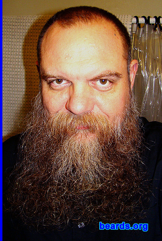 Joe C.
Bearded since: 1985.  I am a dedicated, permanent beard grower.

Comments:
I grew my beard because I always loved them and when I realized I could grow one, I did.

How do I feel about my beard?  Depends on the day, but I usually like it now.
Keywords: full_beard