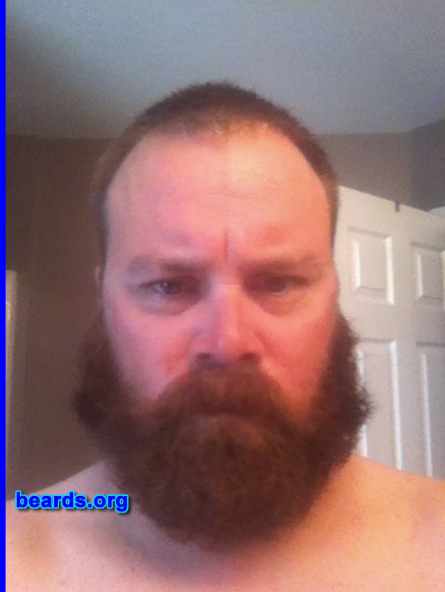 James R.
Bearded since: 2007. I am a dedicated, permanent beard grower.

Comments:
Why did I grow my beard? It makes me look awesome!!

How do I feel about my beard? I love my beard.  It's greatness in my own world.
Keywords: full_beard