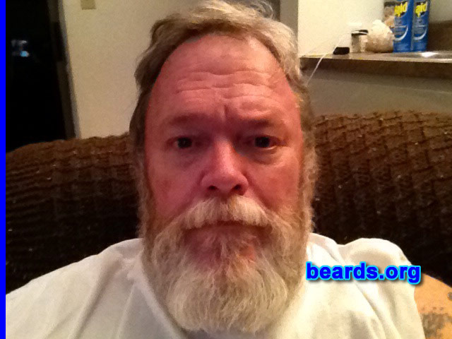 Ken H.
Bearded since: 1995. I am a dedicated, permanent beard grower.

Comments:
Why did I grow my beard? Retired from Navy.  Let it grow.

How do I feel about my beard? It is a part of me, my persona.
Keywords: full_beard