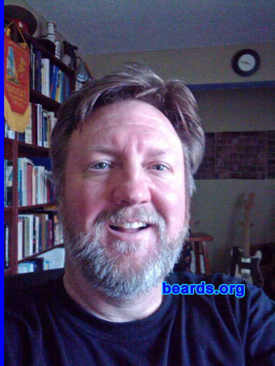 Mike
Bearded since: 2006.  I am a dedicated, permanent beard grower.

Comments:
I grew my beard because I retired from the Air Force in 2006 and I needed to make up for lost time.

How do I feel about my beard? I think I look better with facial hair than without it. My wife likes it, too.
Keywords: full_beard