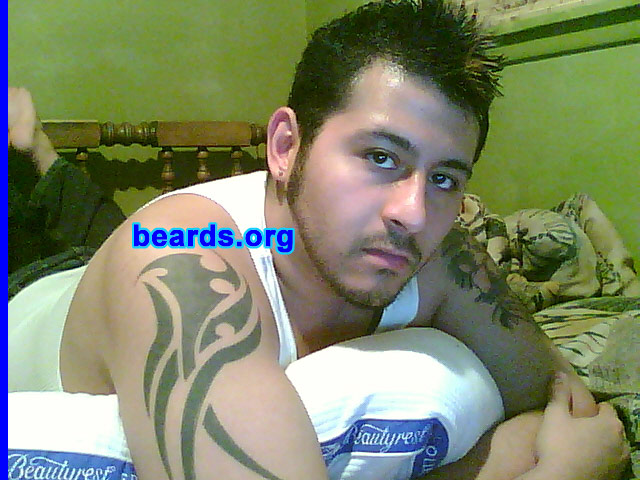 Mikey D.
Bearded since: 2005.  I am an experimental beard grower.

Comments:
I grew a beard to change up my look.

How do I feel about my beard?  Feel naked with out it!
Keywords: chin_curtain soul_patch mustache
