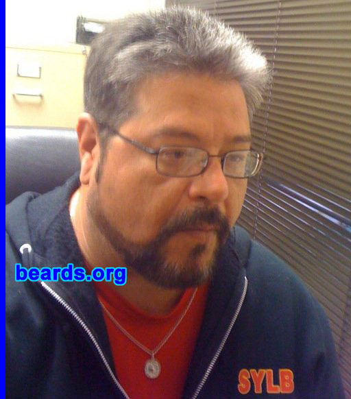 Mike S.
Bearded since: 2008.  I am an occasional or seasonal beard grower.

Comments:
I grew my beard just to see what I would look like.

How do I feel about my beard? I'm really starting to like it.
Keywords: goatee_mustache