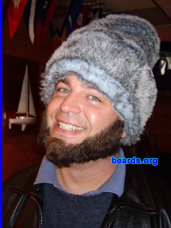 Mike
Bearded since: 1999. I am an occasional or seasonal beard grower.

Comments:
I grew my beard because it makes me look like a squirrel.

How do I feel about my beard? It's fun to create new shapes.
Keywords: chin_curtain